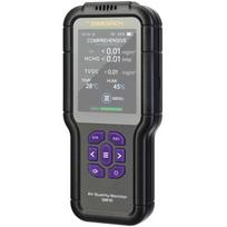 Ermenrich oro kokybės monitorius QM10 LL_85668, 3.2in LCD, HCHO 0,00–5,00ppm, TVOC 0,0–10,0mg/m3, temp 0–50°C, drėgmė 20–90%