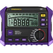 Ermenrich izoliacijos varžos testeris Ping ET50 LL_86320, 100-2500V, 0-200GΩ, DAR, PI, tęstinumo testas, žibintuvėlis