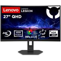Lenovo Legion 27Q-2c monitorius 67EFGAC1EU, 68,6 cm 27", 2560 x 1440, 240 Hz, 1 ms, 400 cd/m², VA, 1500R, 16:9, 178°