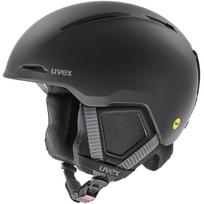 Uvex slidinėjimo šalmas Monte LT 56/6/350/10/07, 59-63 cm, juodas, matinis, MIPS, FAS, OTG, mazgamas pamušalas