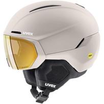Uvex Horizon V MAG 56/6/343/11/05, 56-59 cm, slidinėjimo šalmas, matinis baltas, MIPS, kietas korpusas, OTG, mazgama pamušalas