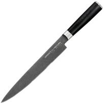 Samura Mo-V Stonewash Slicing 23 cm Black SM-0045B Mėsos pjaustymo peilis