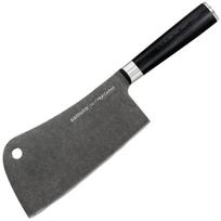 Samura Mo-V Stonewash 18 cm Black SM-0040B Virtuvinis kapoklis