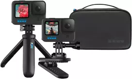 GoPro Travel Kit AKTTR-002-VN priedų rinkinys (Shorty, dėklas su virvele, kompaktiškas lagaminėlis)