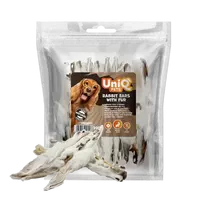 UniQ Pets - Triušio ausys su kailiu, 300 g