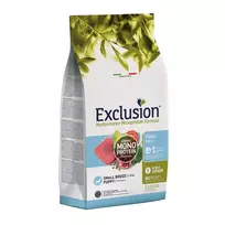 Exclusion Mediterraneo maistas šuniukams su tunu, M, 3 kg