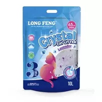 Long Feng aromatizuotas, levandų kvapo silikoninis kraikas, 10 l
