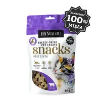 „Dr Malou“ 100 % liofilizuotos jautienos kepenys – skanėstai katėms