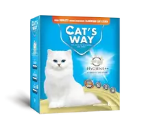 CAT’S WAY Eco Premium Bentonitinis Kraikas – Marselio muilo kvapo 5,1KG / 6L (kartoninė dėžė)