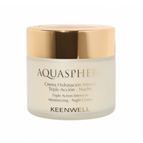 Aquasphera Intensive Moisturizing Night Cream Intensyviai drėkinantis naktinis kremas 80ml