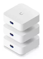 Ubiquiti UniFi Express 7 Cloud Gateway rinkinys (3 vnt.), Wi-Fi 7, trijų juostų, 1x 10G WAN, 1x 2,5G LAN