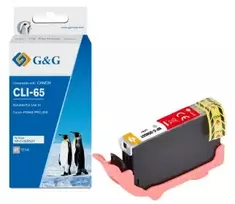 Suderinama G&G rašalo kasetė Canon CLI-65GY (12,7 ml), pilkos spalvos