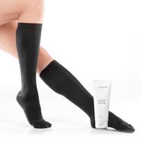 Pack Tonizuojantis kremas pavargusioms kojoms ir Kompresinės Kojinės InnovaGoods