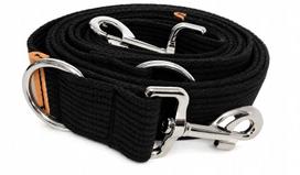 Labai tvirtas, storas „Sunka Exclusive“ reguliuojamo ilgio pavadėlis dideliam šuniui, 4 cm, 3 m