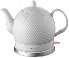 Keraminis belaidis elektrinis virdulys „Concept Golf RK0050“, 1,2 l, baltas
