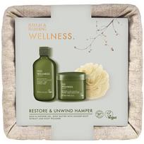 Ginger, Lime & Basil Leaf Body Care Set - Dárková sada péče o tělo v košíku ( 3 ks )