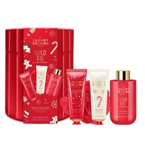 Grace Cole Hand & Body Care Set ( Fík & Brusinka ) - Dárková sada péče o tělo v dóze