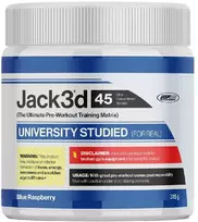 Usp Labs USPlabs Jack3d Pre-Workout 315 g. (Mėlyna Raspberry skonis )