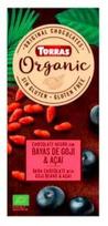Ekologiškas šokoladas TORAS su goji ir acai, CHHTBD8410342006707