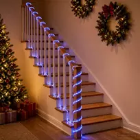 LED kalėdinė šviečianti žarna 120 LED Mėlyna 5 m