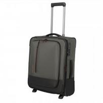 Mažas medžiaginis lagaminas Travelite Crosslite 5.0 M-2w Žalias (Dark Olive)