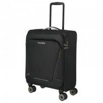 Mažas medžiaginis lagaminas Travelite JetPack 4w-M Juodas