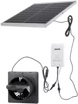 VEVOR Saulės energijos ventiliatorius 20W 220 CFM