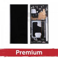 LCD ekranas skirtas Samsung N985 (N986) Note 20 Ultra su rėmeliu / Mystic Black / OEM