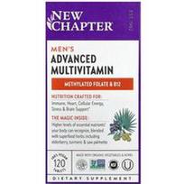 New Chapter, Pažangus multivitaminų kompleksas vyrams, 120 veganiškų tablečių