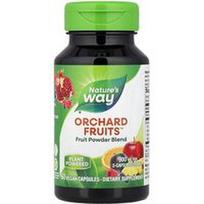 Nature's Way, „Orchard Fruits™“, vaisių miltelių mišinys, 60 veganiškų kapsulių