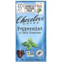 Chocolove, Pipirmėčių skonio juodasis šokoladas, 55 % kakavos, 90 g