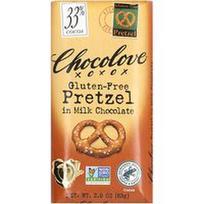 Chocolove, Begliutenis riestainis pieniškame šokolade, 33 % kakavos, 83 g