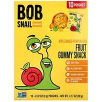 Bob Snail, Vaisiniai guminukai, obuoliai, mangai, moliūgas ir chia sėklos, 10 pakelių po 9 g (0,32 uncijos)