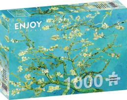 ENJOY PUZZLE dėlionė MIGDOLŲ ŽYDĖJIMAS, VINCENT VAN GOGH, 1000 dalių, 68x48 cm, Enjoy-1125