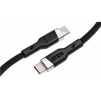 Aten 240W USB-C to USB-C Braided Charging Cable, 2 m | 2L-3102P240 | USB-C to USB-C