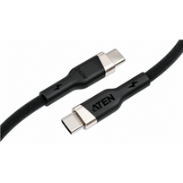 Aten 240W USB-C to USB-C Braided Charging Cable, 1 m | 2L-3101P240 | USB-C to USB-C