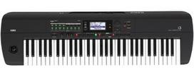 Korg i3 MIDI klaviatūra 61 raktai USB Juoda
