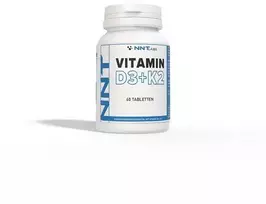Vitaminas D3 + K2 NNT Labs 60 tablečių