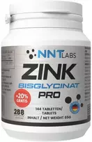 Cinko bisglicinato tabletės NNT Labs Zink Bisglycinat PRO 144 vnt