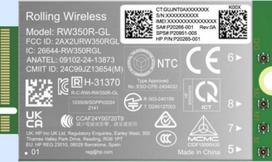 Karta sieciowa HP HP 4G LTE Modem m.2 WWAN Cat 19 Mobile Broadband Cellular (compatible with WWAN-ready EliteBook 8 X - G1i G1a - 13 14 16, Flip, ZBook 8 X Fury - G1i G1a - 14 16 18) | B8BD3AA | 0198990490236