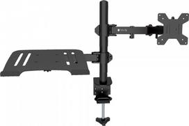 Techly 365597 Desk mount for monitor 13-32" 8kg and laptop 12-17" 8kg, adjustable | 365597 | 8059018365597