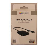 Raidsonic SALE OUT. |  4-in-1 Card Reader with USB 3.2 Gen 1 Type-A + Type-C | IB-CR302-CU3 | DAMAGED PACKAGING | IB-CR302-CU3SO | 2000001441909