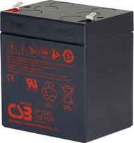 CSB Lead acid battery 12V 4.5Ah Pb AGM VRLA CSB | CSB-GP1245 | 4772081010389