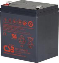 CSB Lead acid battery 12V 5Ah@C20 21W@15min F2 Pb AGM VRLA CSB | CSB-HR1221W | 4772081010471