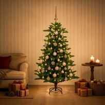 Dirbtinė Kalėdų eglutė su burbulais 120 cm 150 LED Šilta balta