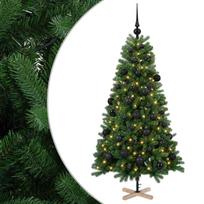 Dirbtinė kalėdinė eglutė su rutuliuku 120 cm 150 LED