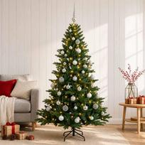 Dirbtinė kalėdinė eglutė su rutuliuku 120 cm 150 LED