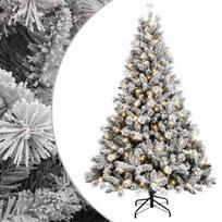Dirbtinė Sulankstoma Kalėdų Eglutė 180 cm 300 LED Šilta balta