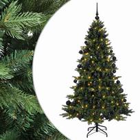 Dirbtinė kalėdinė eglutė su rutuliuku 210 cm 300 LED