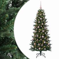 Dirbtinė kalėdinė eglutė su rutuliuku 180 cm 300 LED